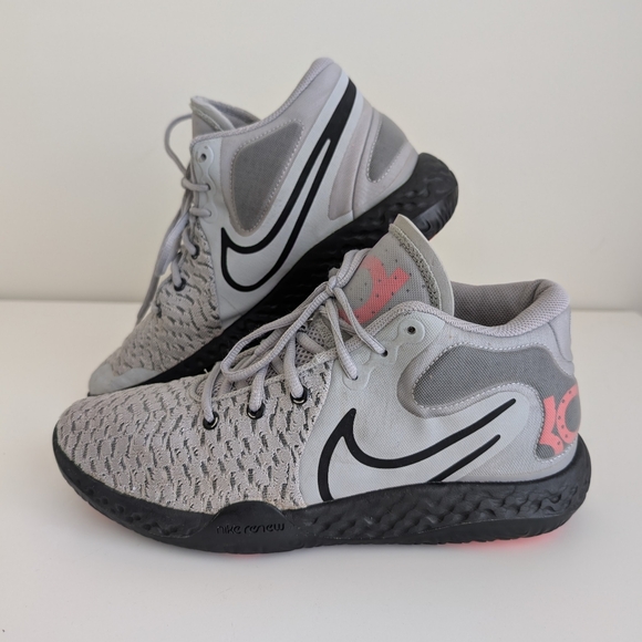 Nike KD Trey 5 VIII Shoes Hi-Top  Sneakers Light Smoke Gray Men's Size 10 - Picture 2 of 14